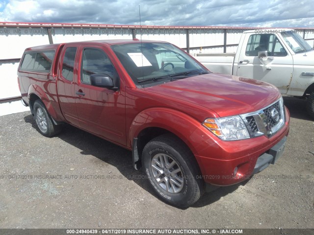 1N6AD0CW8EN761276 - 2014 NISSAN FRONTIER SV/PRO-4X RED photo 1