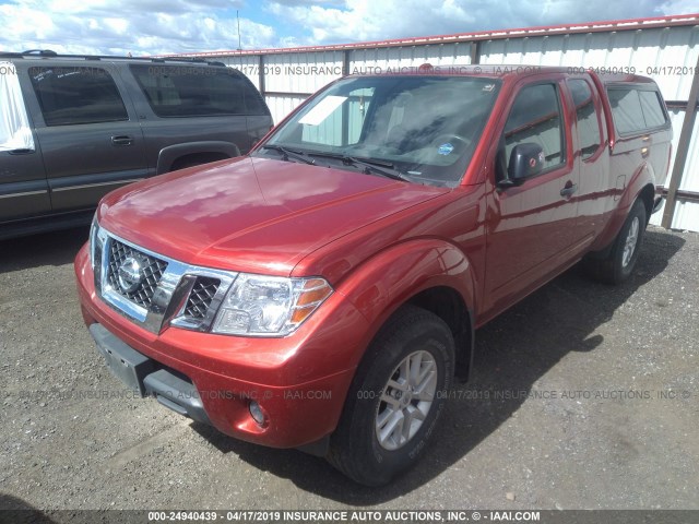 1N6AD0CW8EN761276 - 2014 NISSAN FRONTIER SV/PRO-4X RED photo 2