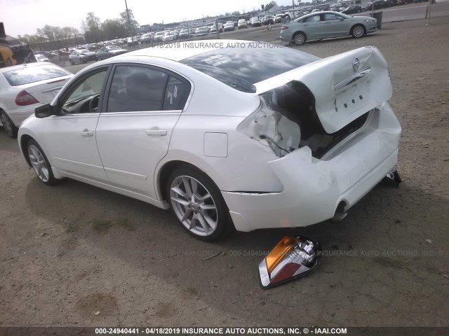 1N4AL21E49N560109 - 2009 NISSAN ALTIMA 2.5/2.5S WHITE photo 3