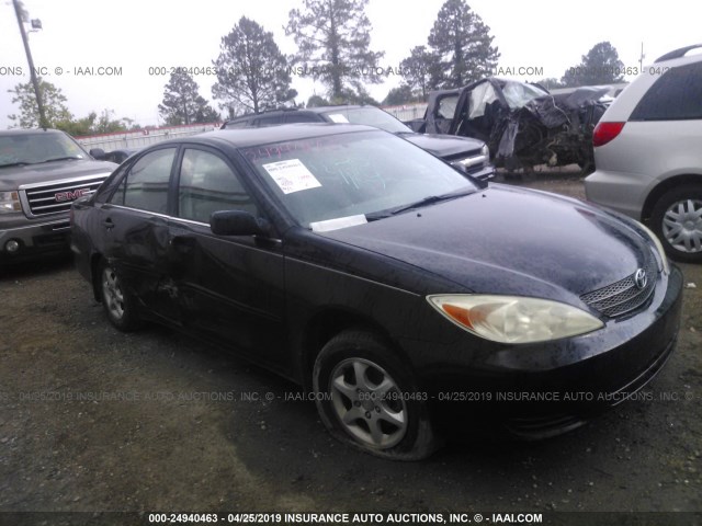 4T1BE32K02U088338 - 2002 TOYOTA CAMRY LE/XLE/SE BLACK photo 6