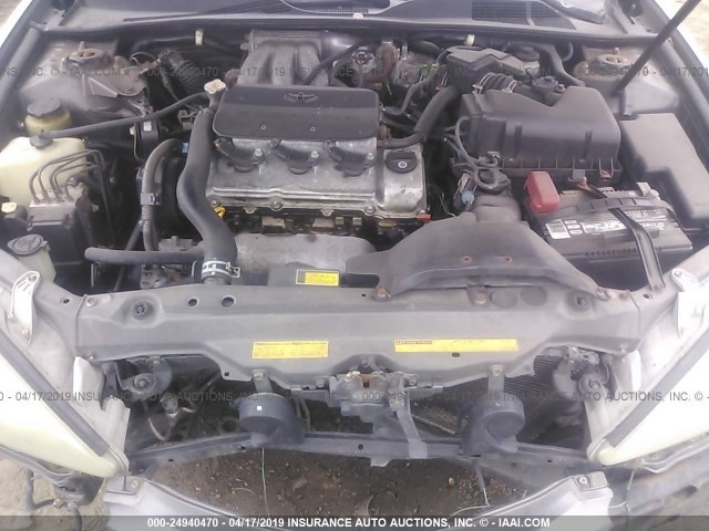 4T1BF30K43U545900 - 2003 TOYOTA CAMRY LE/XLE/SE GRAY photo 10