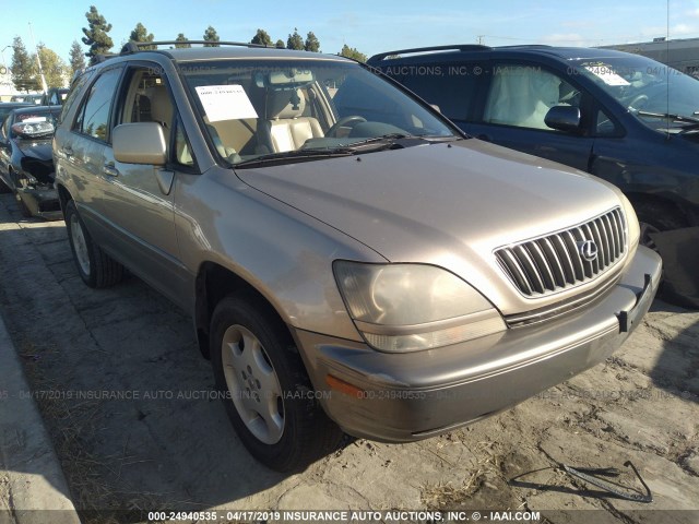 JT6GF10U9Y0067088 - 2000 LEXUS RX 300 GOLD photo 1