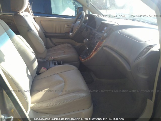 JT6GF10U9Y0067088 - 2000 LEXUS RX 300 GOLD photo 5