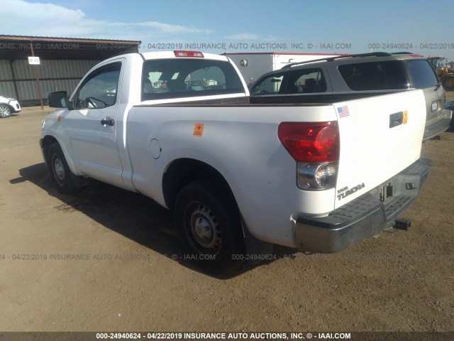 5TFJU52118X003505 - 2008 TOYOTA TUNDRA WHITE photo 3