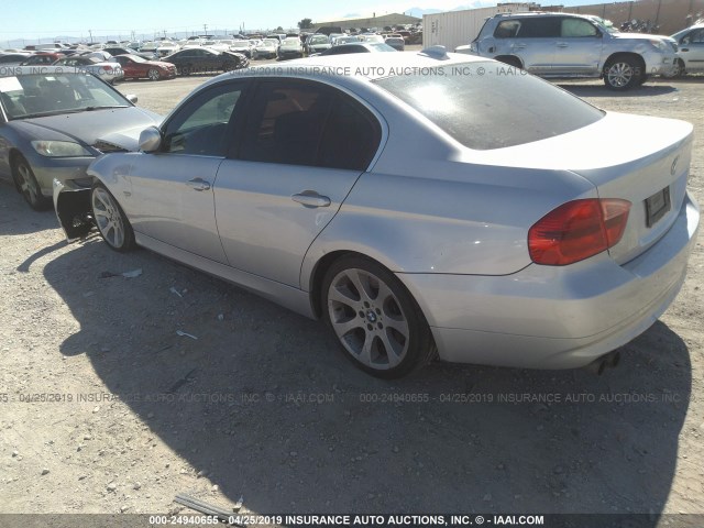 WBAVB33596KS35371 - 2006 BMW 330 I SILVER photo 3