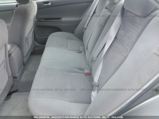 4T1BE32K35U509389 - 2005 TOYOTA CAMRY LE/XLE/SE GRAY photo 8