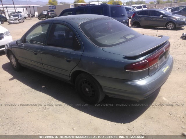 3MELM6535SM626780 - 1995 MERCURY MYSTIQUE GS GREEN photo 3