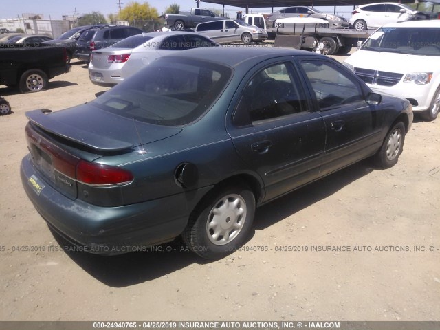 3MELM6535SM626780 - 1995 MERCURY MYSTIQUE GS GREEN photo 4