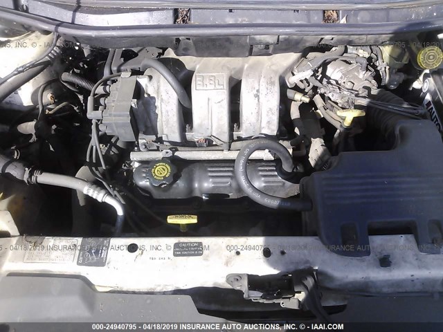 1C4GP54L1XB615103 - 1999 CHRYSLER TOWN & COUNTRY LX/LXI WHITE photo 10