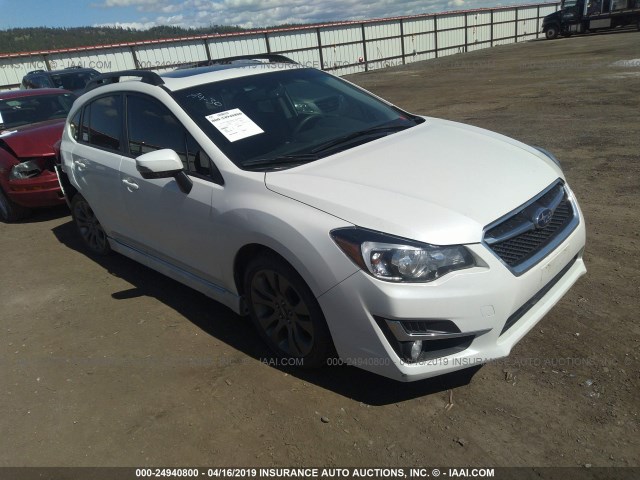 JF1GPAU64F8305399 - 2015 SUBARU IMPREZA SPORT WHITE photo 1