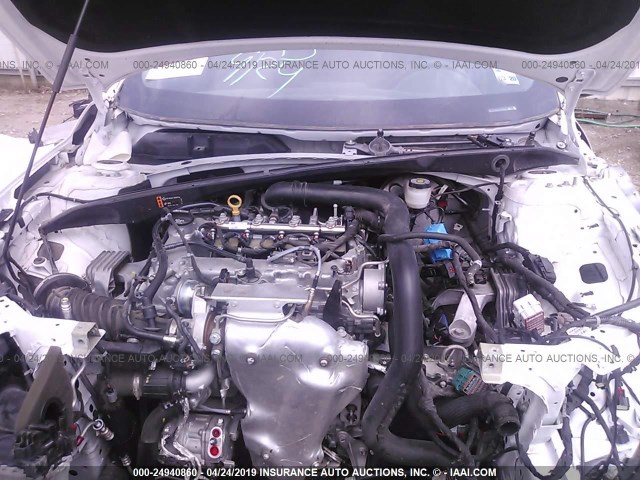 1G1ZB5ST7JF103333 - 2018 CHEVROLET MALIBU LS WHITE photo 10