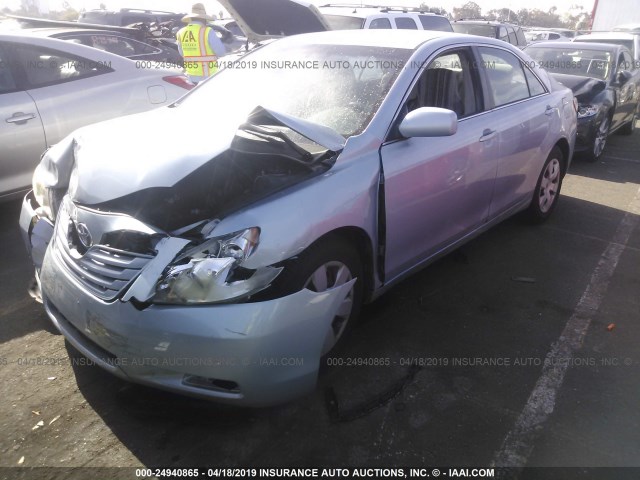 4T1BE46K38U784328 - 2008 TOYOTA CAMRY CE/LE/XLE/SE 蓝色 照片 2