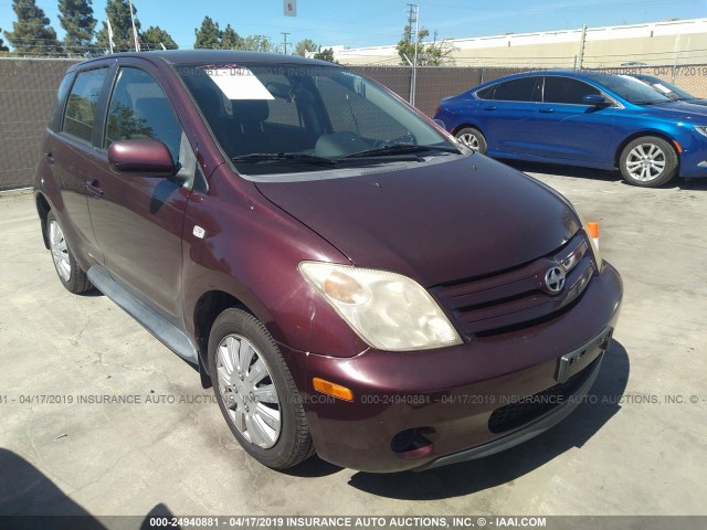 JTKKT624450098159 - 2005 TOYOTA SCION XA MAROON photo 1