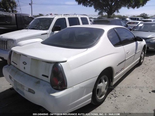 2G1WX15K719169325 - 2001 CHEVROLET MONTE CARLO SS 白色 照片 4
