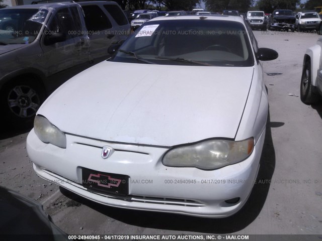 2G1WX15K719169325 - 2001 CHEVROLET MONTE CARLO SS 白色 照片 6