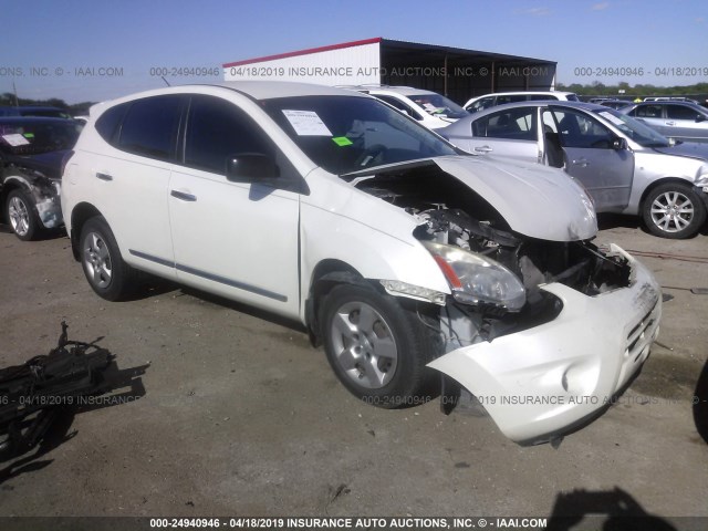 JN8AS5MT3BW178991 - 2011 NISSAN ROGUE S/SV/KROM WHITE photo 1