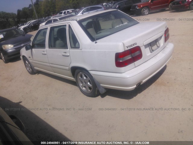 YV1LS5586W1485096 - 1998 VOLVO S70 WHITE photo 3