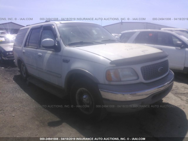 1FMRU17LX2LA08122 - 2002 FORD EXPEDITION EDDIE BAUER WHITE photo 1