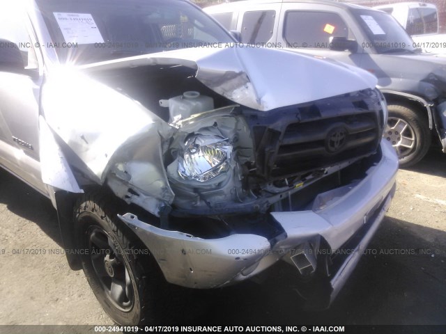 5TEUU42N08Z548890 - 2008 TOYOTA TACOMA ACCESS CAB ვერცხლისფერი ფოტო 6