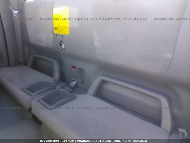 5TEUU42N08Z548890 - 2008 TOYOTA TACOMA ACCESS CAB ვერცხლისფერი ფოტო 8