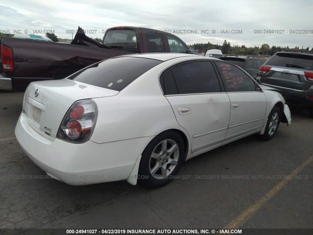 1N4AL11D16N368241 - 2006 NISSAN ALTIMA S/SL WHITE photo 4