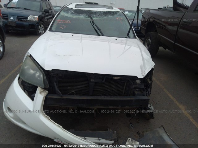 1N4AL11D16N368241 - 2006 NISSAN ALTIMA S/SL WHITE photo 6