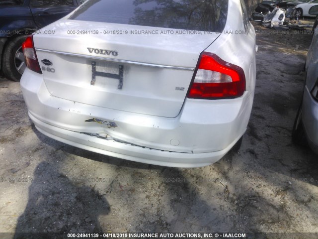 YV1AS982871027874 - 2007 VOLVO S80 3.2 WHITE photo 6