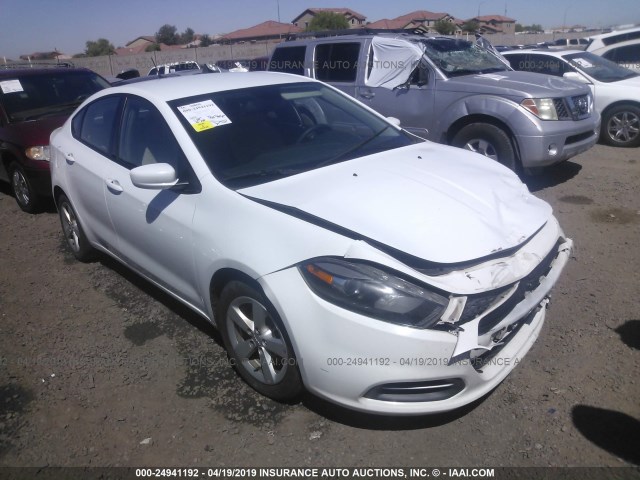 1C3CDFBB7FD221409 - 2015 DODGE DART SXT WHITE photo 1