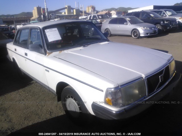 YV1AX8840J1297511 - 1988 VOLVO 244 DL/GL WHITE photo 1