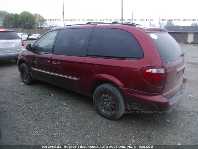 2A4GP54L96R802891 - 2006 CHRYSLER TOWN & COUNTRY TOURING MAROON photo 3