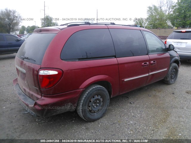 2A4GP54L96R802891 - 2006 CHRYSLER TOWN & COUNTRY TOURING MAROON photo 4