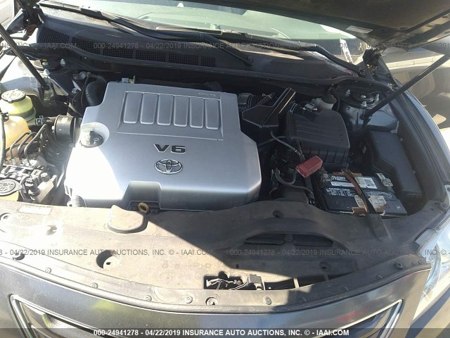 4T1BK46KX7U028664 - 2007 TOYOTA CAMRY NEW GENERAT LE/XLE/SE GRAY photo 10