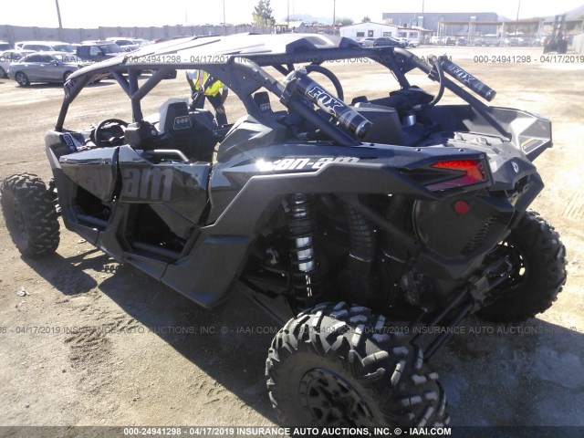 3JBVNAW43JK003513 - 2018 CAN-AM MAVERICK X3 MAX X RS TURBO R BLACK photo 3