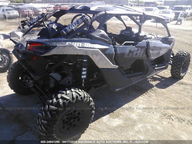 3JBVNAW43JK003513 - 2018 CAN-AM MAVERICK X3 MAX X RS TURBO R BLACK photo 4