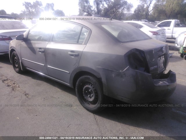 3N1AB61E47L682389 - 2007 NISSAN SENTRA 2.0/2.0S/2.0SL GRAY photo 3