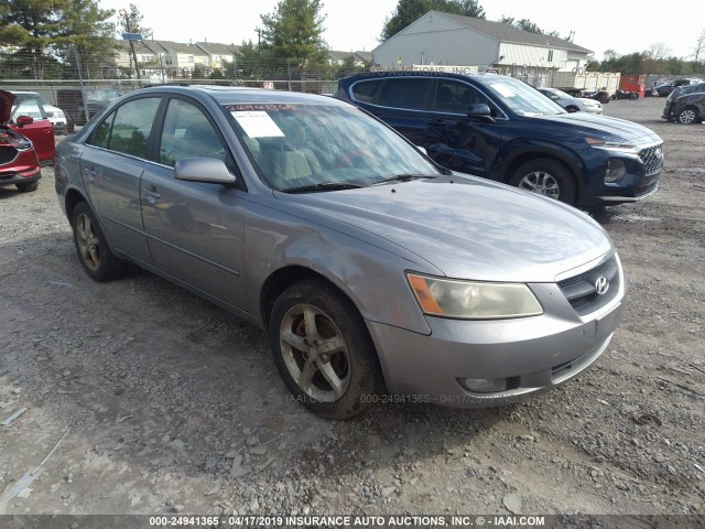 5NPEU46F07H291772 - 2007 HYUNDAI SONATA SE/LIMITED GRAY photo 1