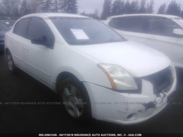 3N1AB61E68L659116 - 2008 NISSAN SENTRA 2.0/2.0S/2.0SL WHITE photo 1