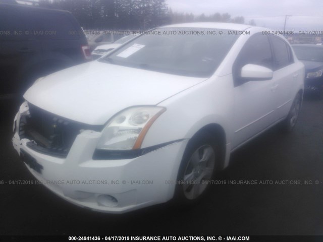 3N1AB61E68L659116 - 2008 NISSAN SENTRA 2.0/2.0S/2.0SL WHITE photo 2