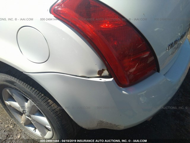 JN8AZ08W53W234952 - 2003 NISSAN MURANO SL/SE WHITE photo 6