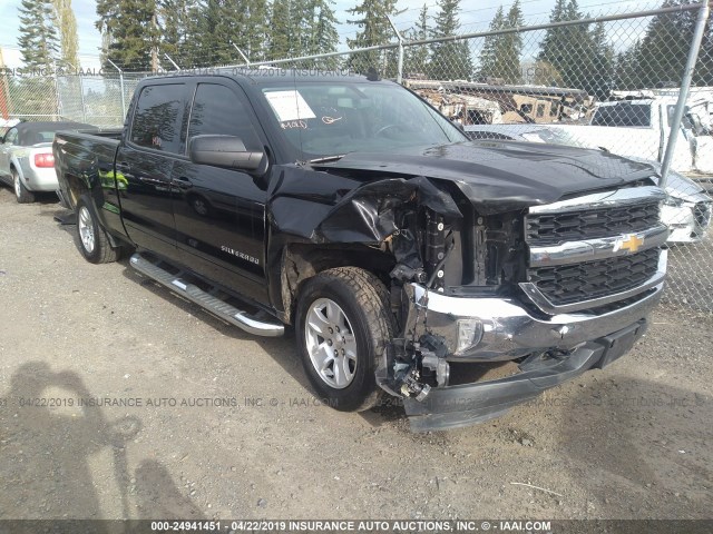 3GCUKREC6HG124610 - 2017 CHEVROLET SILVERADO K1500 LT BLACK photo 1