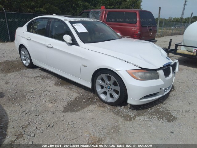 WBAVB33576AZ85826 - 2006 BMW 330 I WHITE photo 1