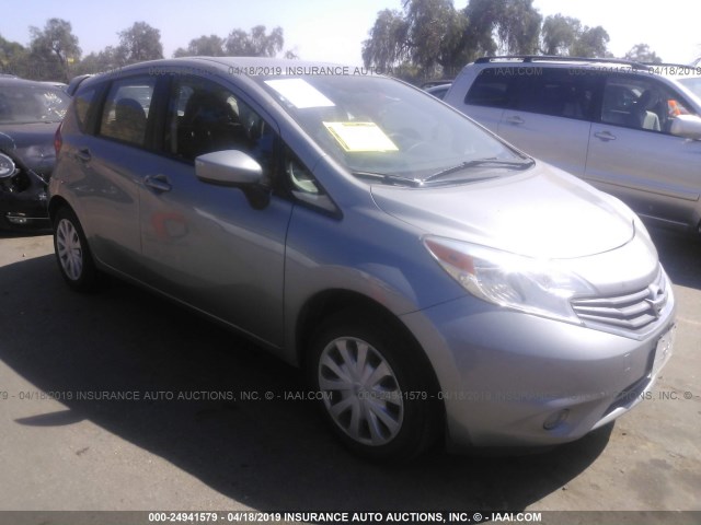 3N1CE2CP0FL369104 - 2015 NISSAN VERSA NOTE S/S PLUS/SV/SL/SR GRAY photo 1