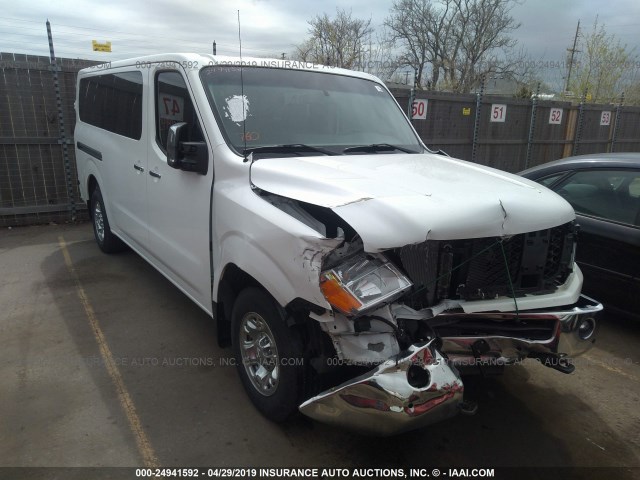 5BZAF0AA4FN851305 - 2015 NISSAN NV 3500/S/SV/SL WHITE photo 1