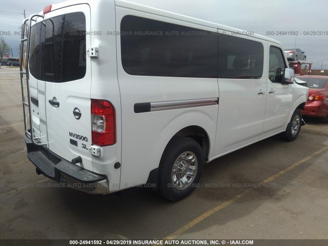 5BZAF0AA4FN851305 - 2015 NISSAN NV 3500/S/SV/SL WHITE photo 4