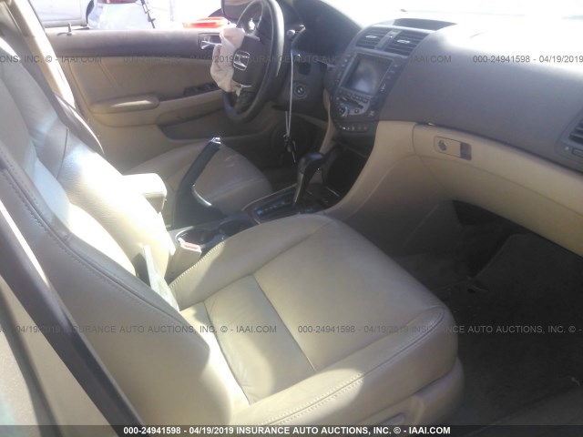 1HGCM66896A044889 - 2006 HONDA ACCORD EX GOLD photo 5