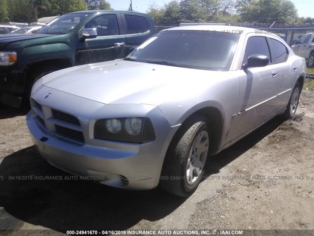 2B3KA43G46H241278 - 2006 DODGE CHARGER SE/SXT SILVER photo 2