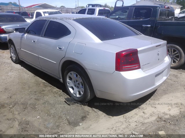 2B3KA43G46H241278 - 2006 DODGE CHARGER SE/SXT SILVER photo 3