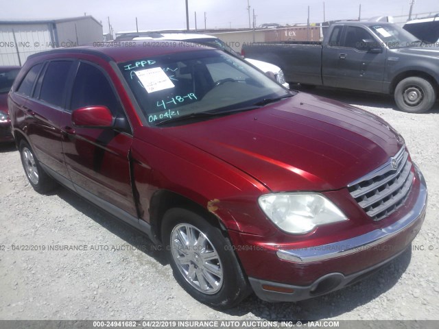 2A8GM68XX7R363311 - 2007 CHRYSLER PACIFICA TOURING RED photo 1