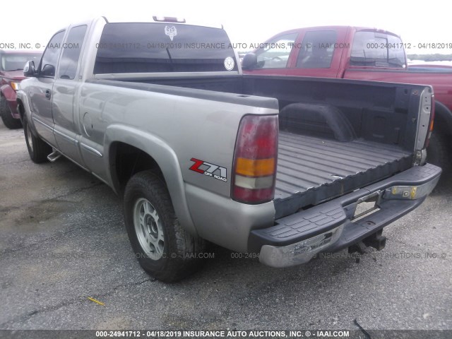 2GTEK19T021114459 - 2002 GMC NEW SIERRA K1500 BEIGE photo 3