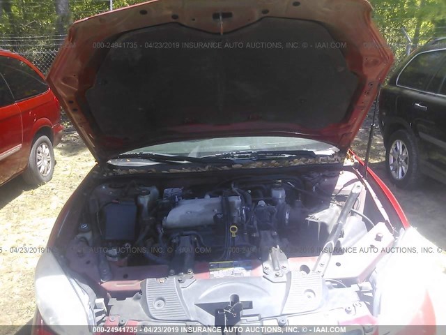 2G1WJ15K479145641 - 2007 CHEVROLET MONTE CARLO LS Rot Foto 10